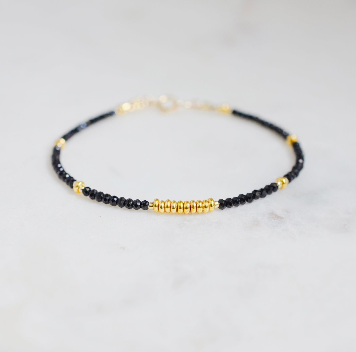 Onyx Beaded Kassia Bracelet