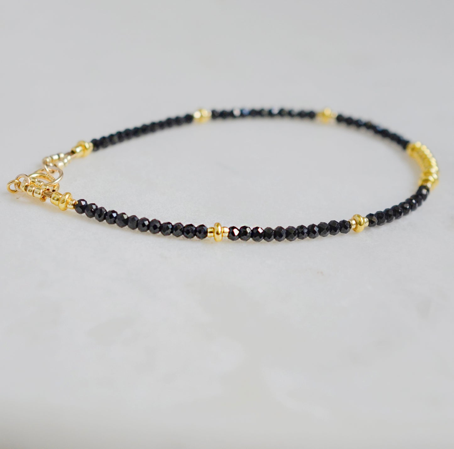 Onyx Beaded Kassia Bracelet