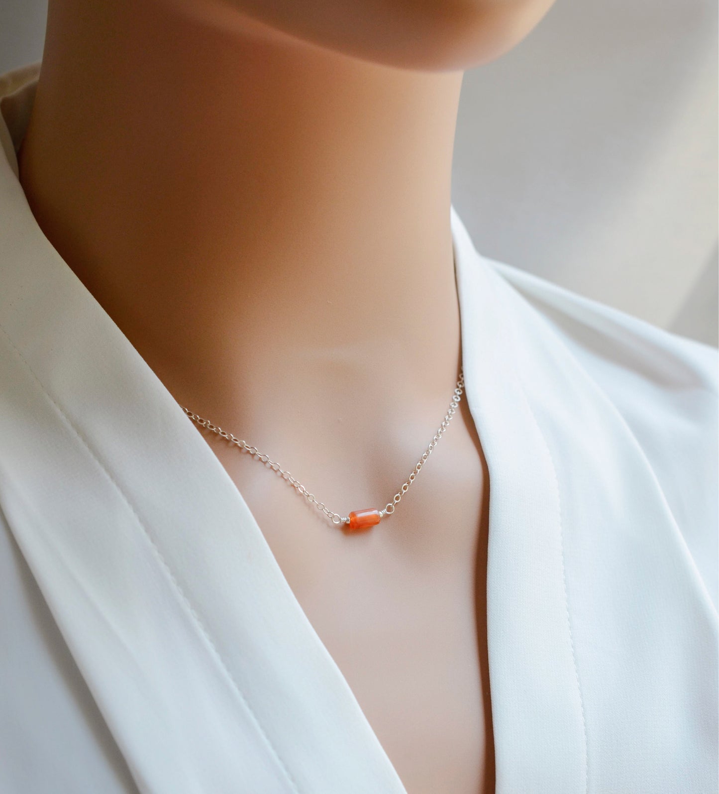 Alani Carnelian Necklace