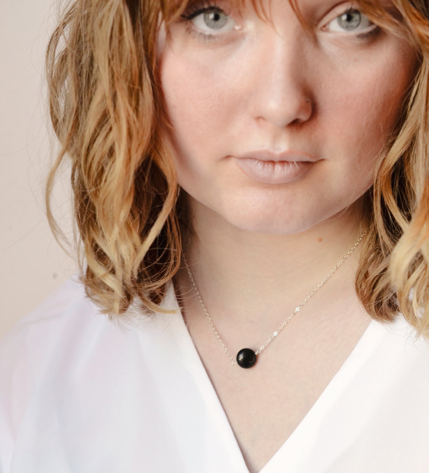 Shungite Coin Necklace