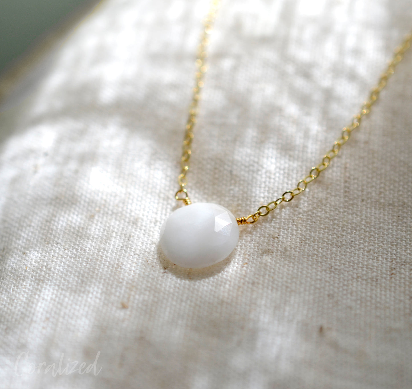 White Quartz Necklace