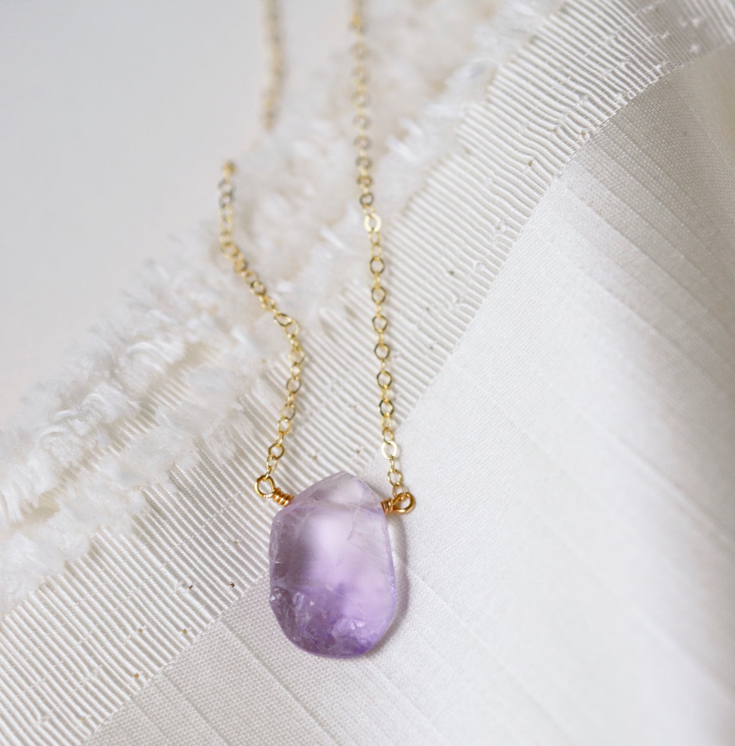 Amethyst Necklace Pendant, Stone Bar Necklace, Purple Gemstone, Purple Wedding Jewelry, Bridesmaid, silver, gold
