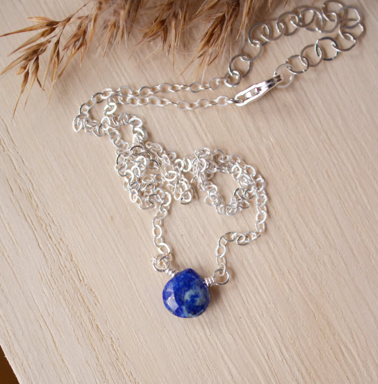 Lapis Lazuli Teardrop Necklace