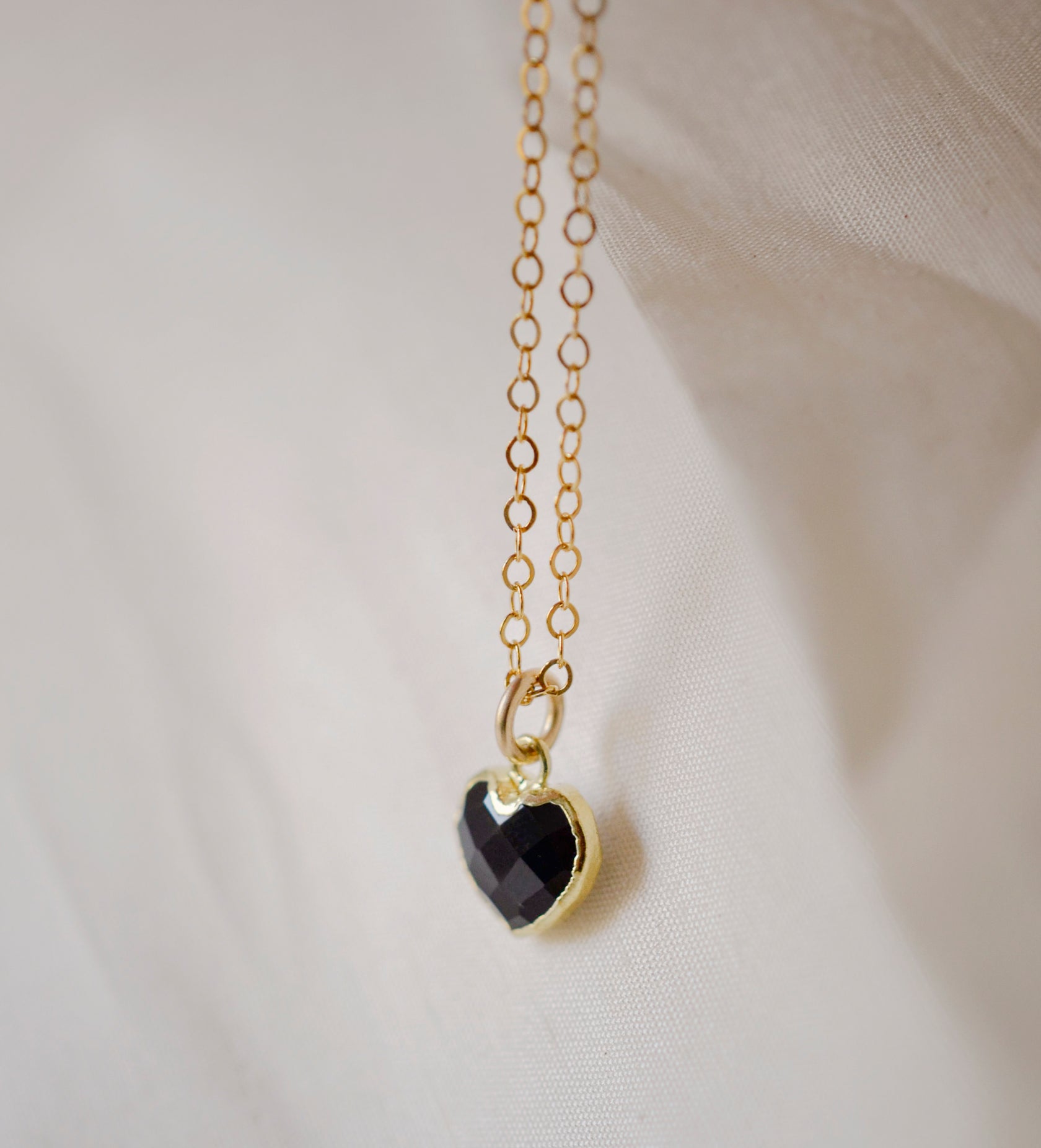 Black Heart Necklace main image 0