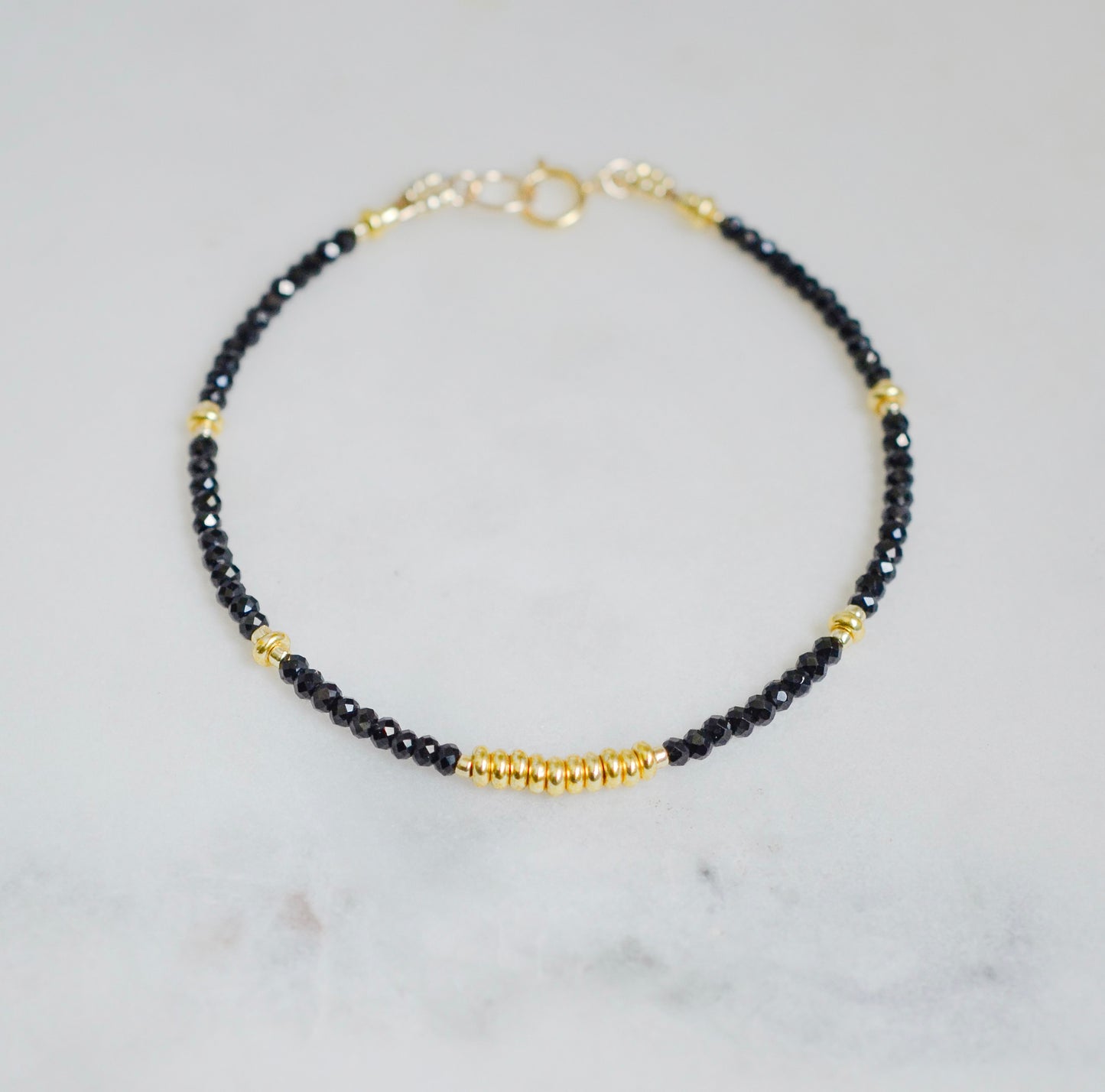 Onyx Beaded Kassia Bracelet