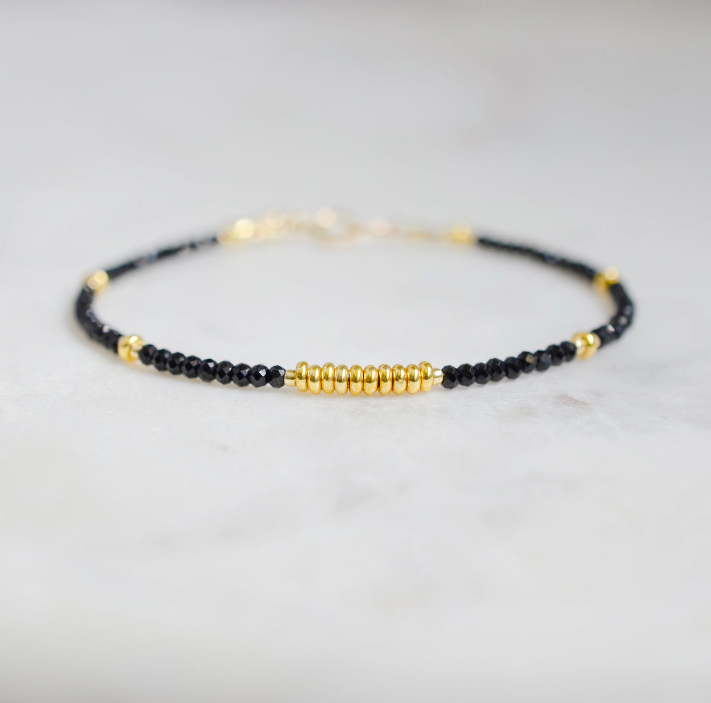 Onyx Beaded Kassia Bracelet