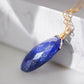 Lapis Lazuli Faceted Oval Necklace