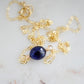 Deep Blue Sapphire Necklace