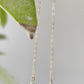 Raw Garnet Crystal Necklace