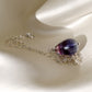 Natural Fluorite Necklace, Sterling Silver or 14k Gold Filled Chain