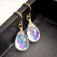 Rainbow Mystic Topaz Earring Dangles - Sterling Silver or Gold Filled