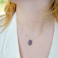 Natural Ruby in Green Kyanite Necklace