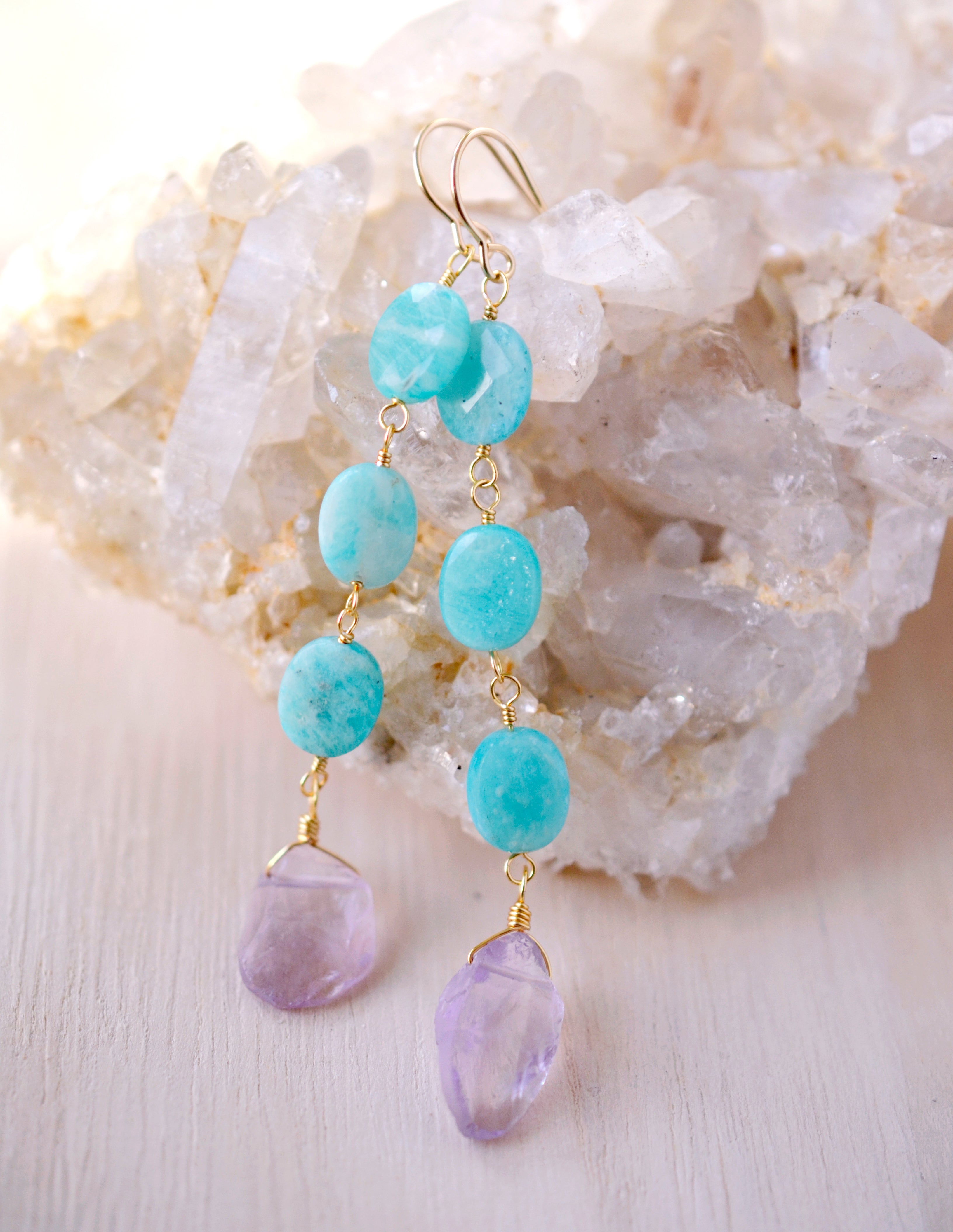 Purple amazonite hot sale