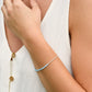 Aquamarine Beaded Bracelet, Beaded Gemstone Bracelet, Sterling Silver, 14k Gold Filled, layering bracelets, crystal bracelets