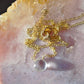 Natural Clear Crystal Quartz Necklace, Sterling Silver, Gold Filled