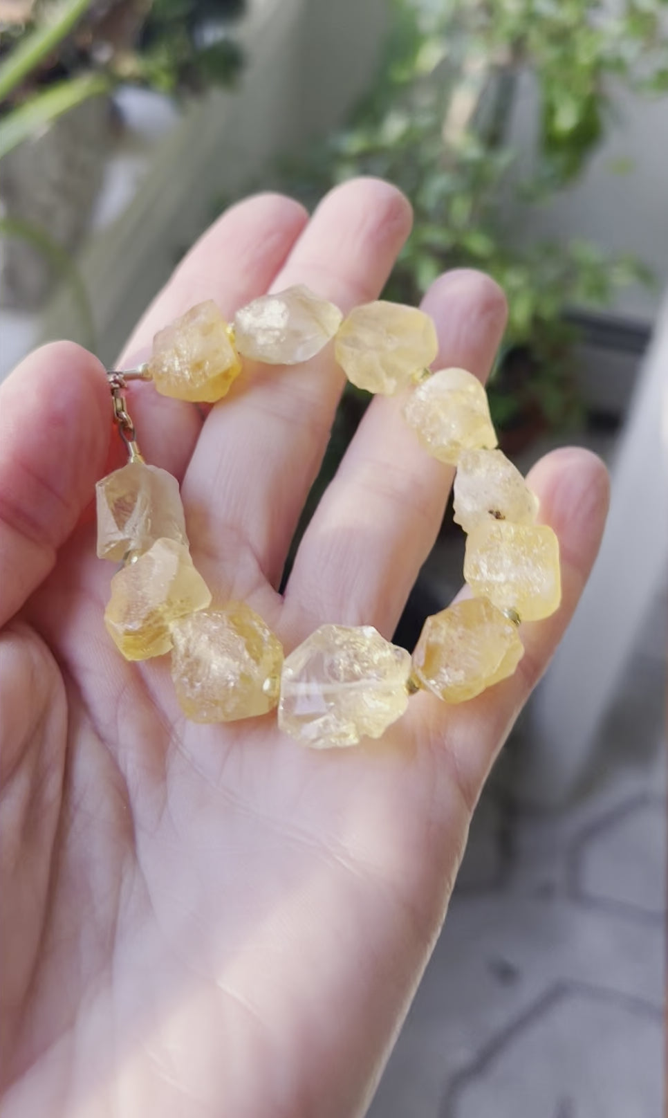 Amazon.com: 10mm Natural Citrine Crystal Bracelet Jewelry For Women Men  Gemstone Crystal Yellow Clear Round Beads AAAA: Clothing, Shoes & Jewelry