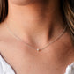 Mini White Freshwater Pearl Necklace