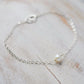 White Freshwater Pearl Bracelet