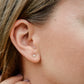 White Freshwater Pearl Post Earrings