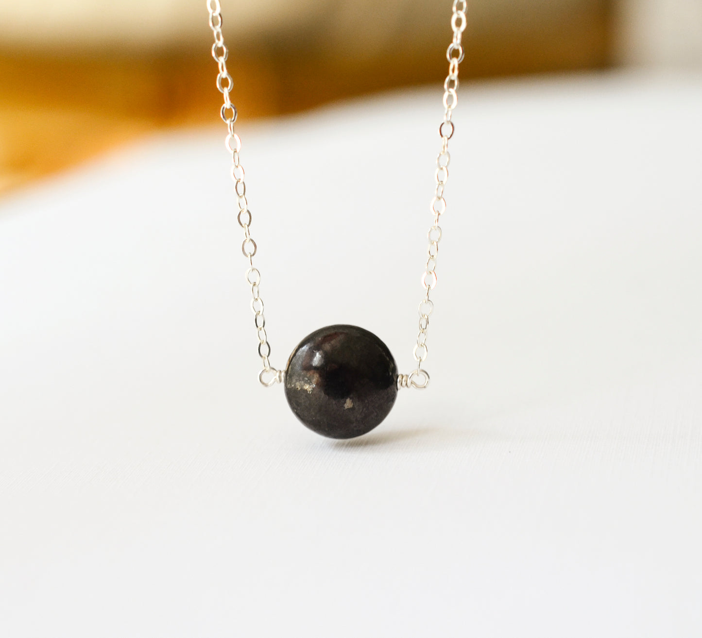 Shungite Coin Necklace