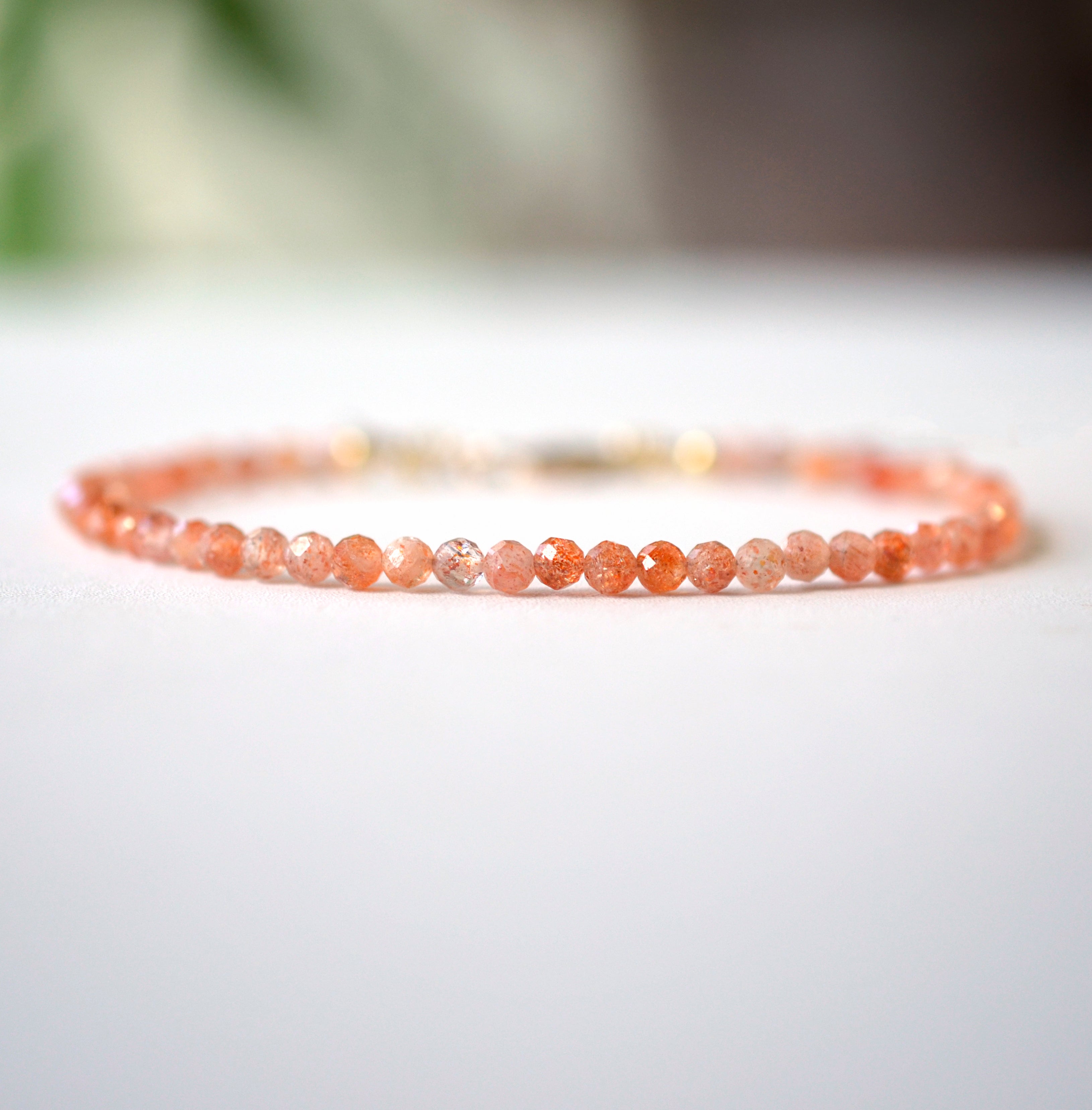 Sunstone Bracelet – allie mass custom jewelry